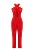 Nova cross halterneck jumpsuit